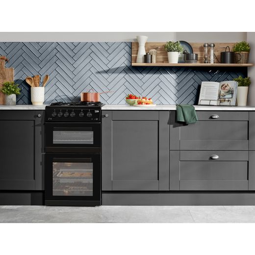 grey beko cooker