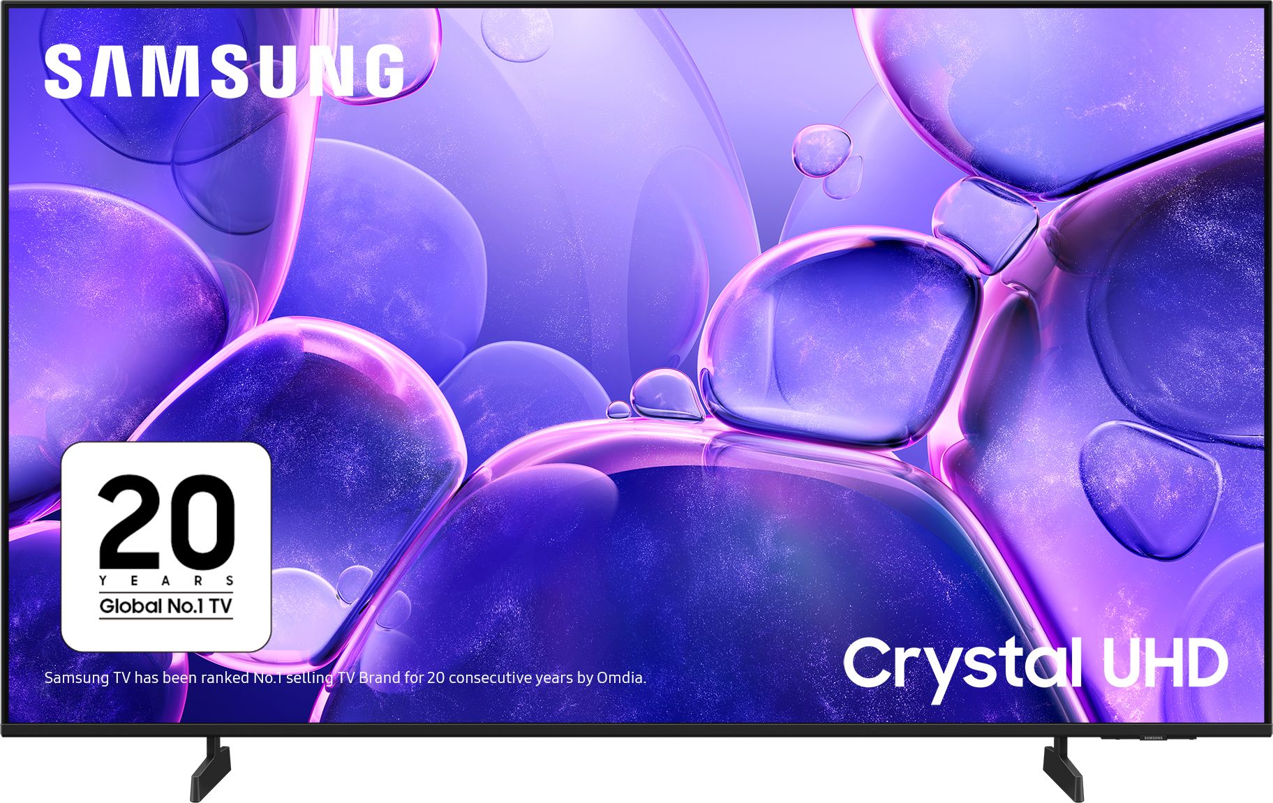 Samsung 43" 4K Ultra HD Smart TV - Crystal UHD U8000F - Black