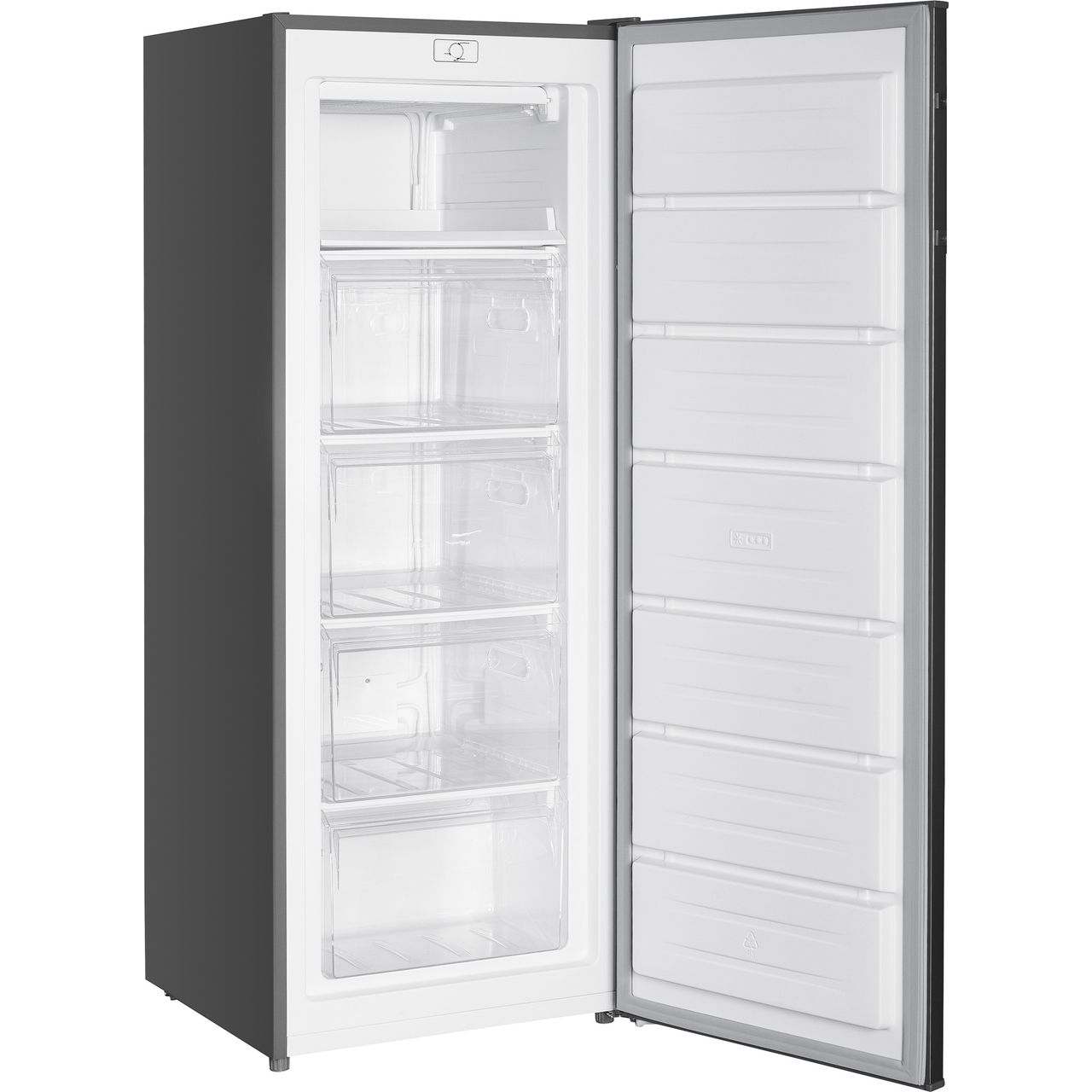 Haden 168L upright freezer | HZ218IX_SL | ao.com