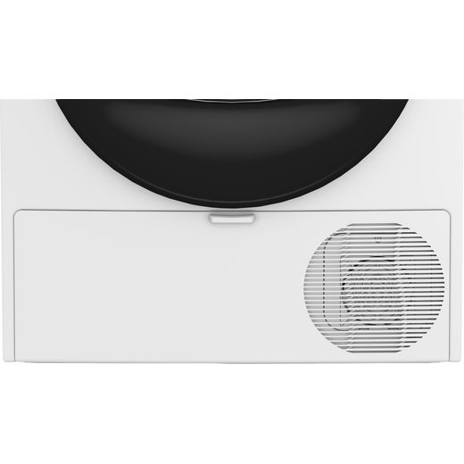 Beko BM3T3944W Heat Pump Tumble Dryer - White - Over flow pip shot