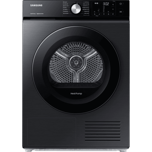 Samsung Heat Pump Tumble Dryer | Black | DV90BBA245AB | ao.com
