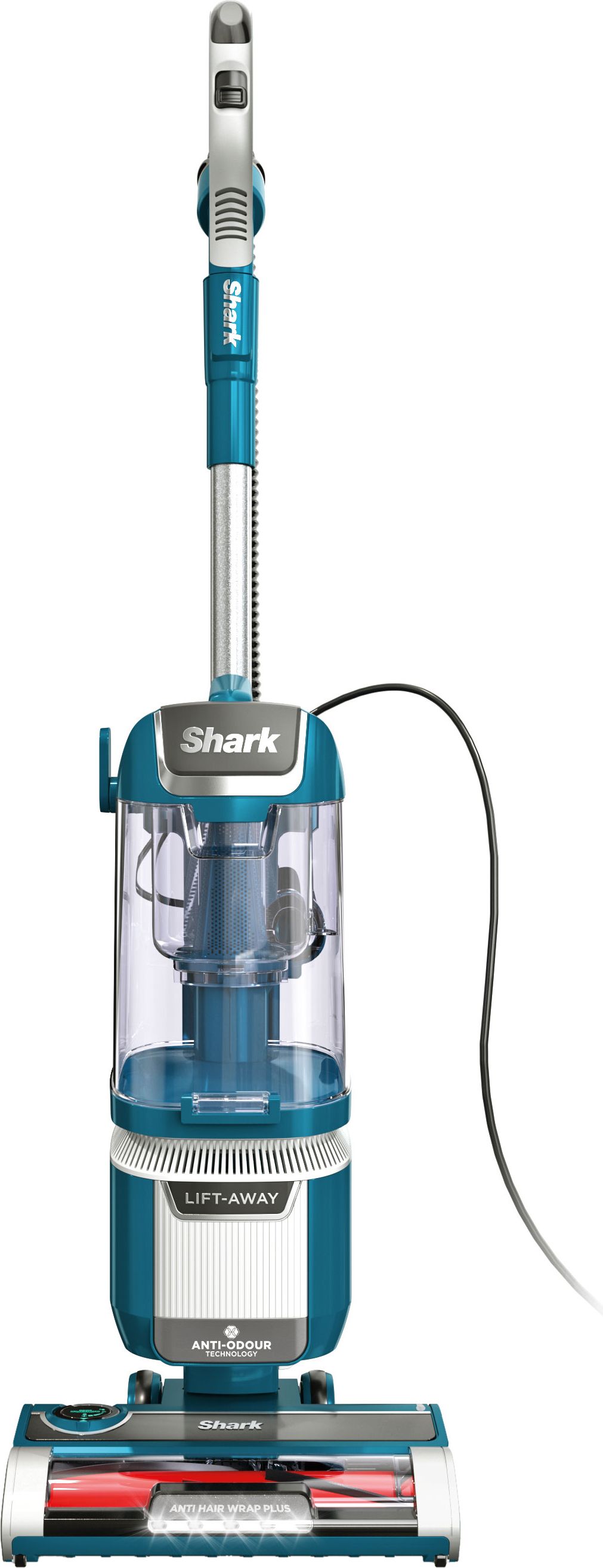 Shark NZ780UKT Upright Vacuum Cleaner - Silver - HEPA Filter