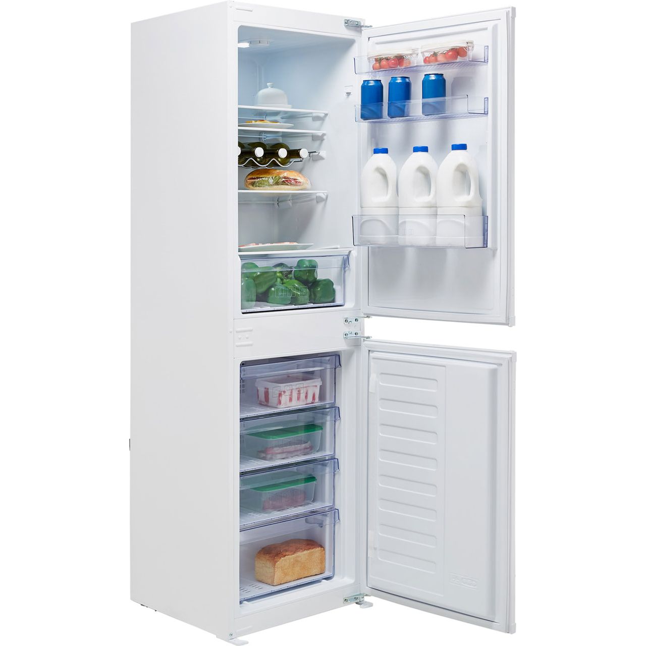 Beko Aspm341px American Style Fridge Freezer Brushed Steel Safeer Appliances Ltd