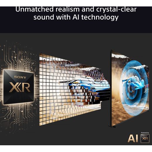 Sony BRAVIA 5 XR55B 65" 4K Ultra HD MiniLED Smart Android TV - Annotation - Ai tech shot