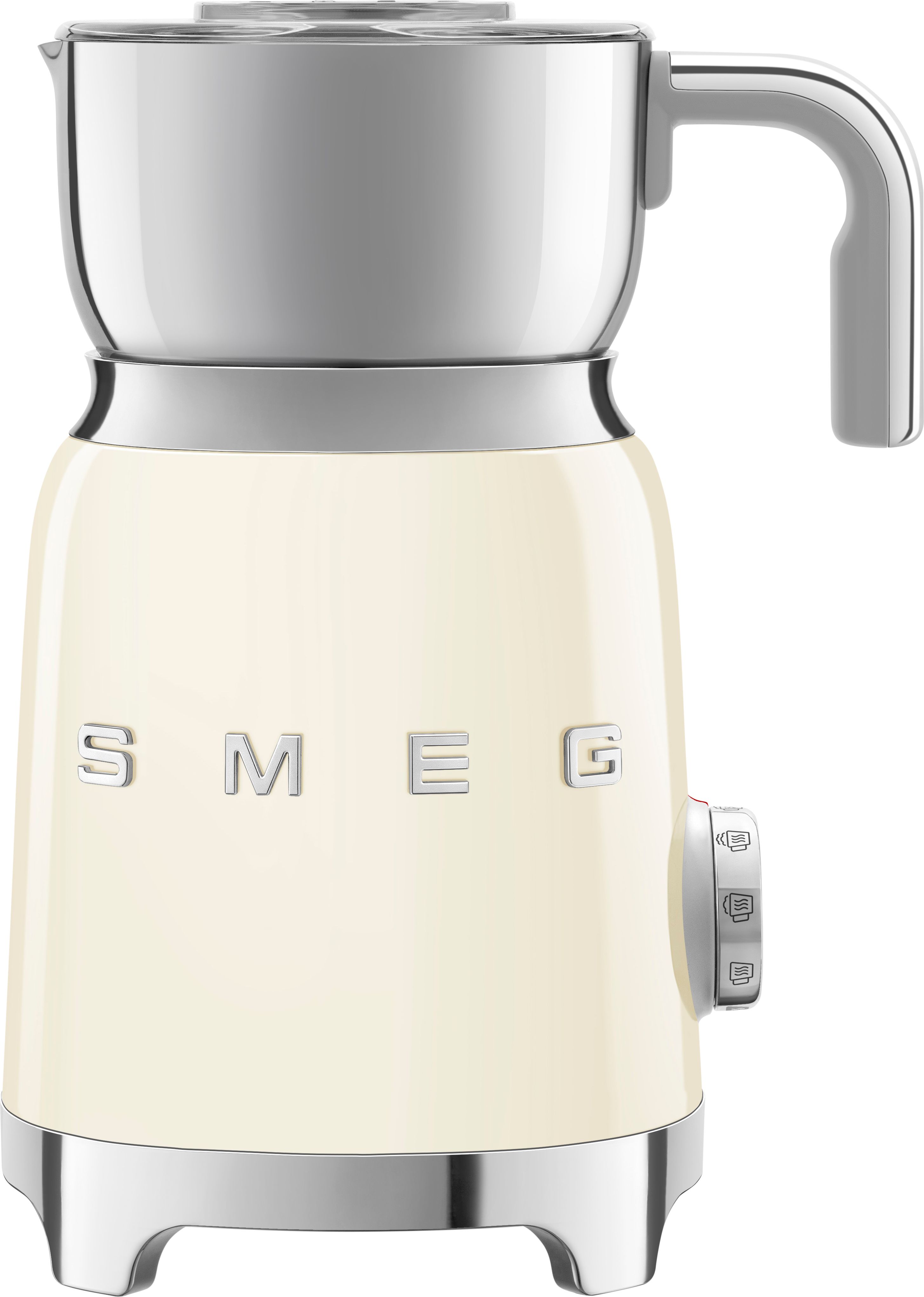 Smeg 50's Style MFF11CRUK Milk Frother - Cream, Cream