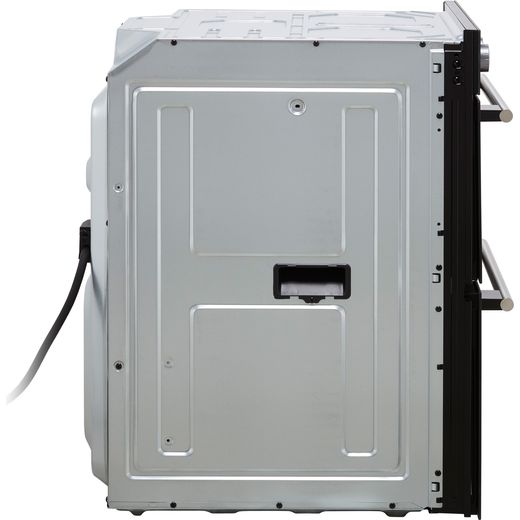 Hisense Built Under Electric Double Oven - Black - Side shot