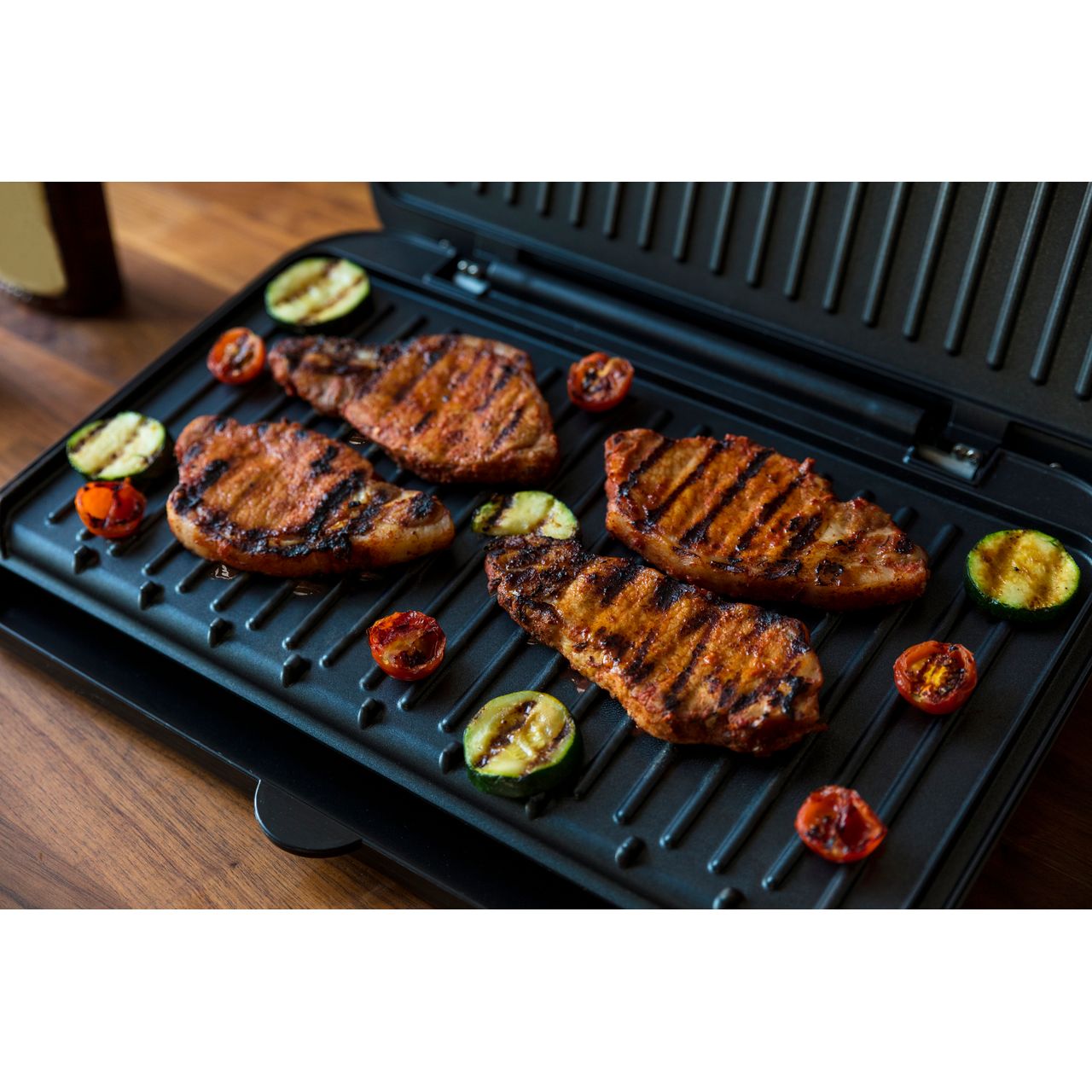 George Foreman 25800 Fit Grill - Small Health Grill Black