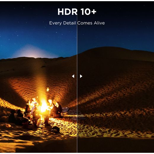 TCL 43" 4K Ultra HD Smart Fire TV [2026] - 43V6D-UK - annotation - HDR 10+
