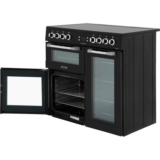 Leisure Cuisinemaster CS90C530K 90cm Electric Range Cooker with Ceramic Hob - Black