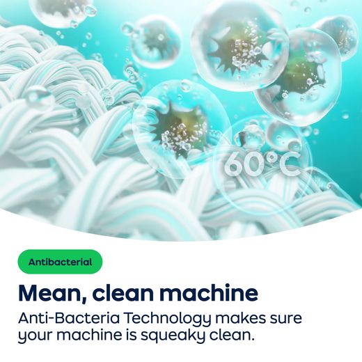 Candy Quick Pro GD 28S6-80 8kg Washing Machine with 1200 rpm - White - AO Annotation - Anti-Bacteria