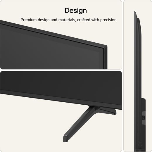 LG NANO AI NU80 85" 4K Ultra HD Smart TV - Annotation - design shot