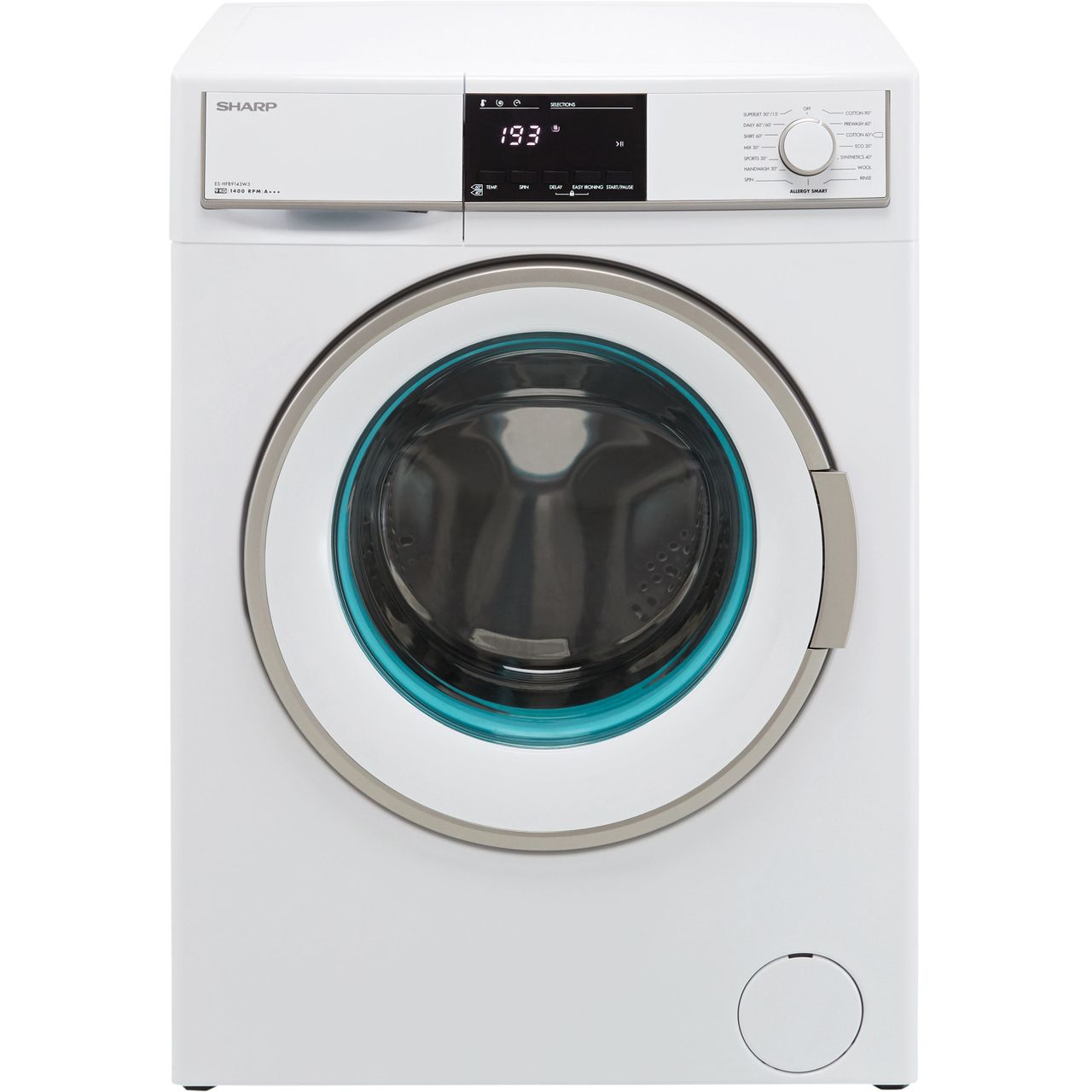 Sharp ES-HFB9143W3-EN 9Kg Washing Machine with 1400 rpm Review