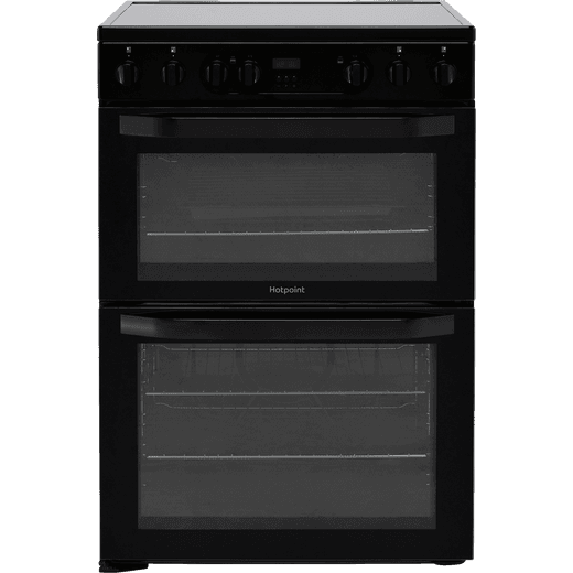 Hotpoint HDM67V9CMB/UK Electric Cooker with Ceramic Hob - Black - A/A Rated
