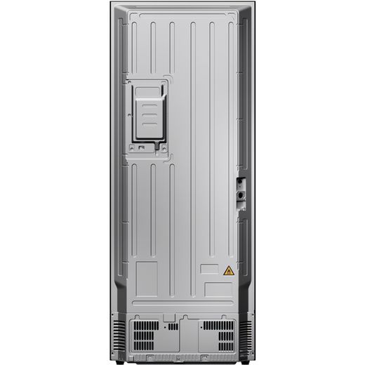 Haier French Series 3 American Fridge Freezer - Platinum Inox - Back shot