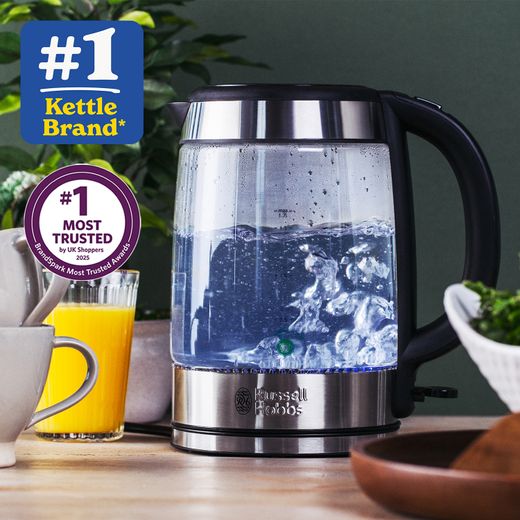 Russell Hobbs 21600-10 Kettle - Glass - Most trusted award