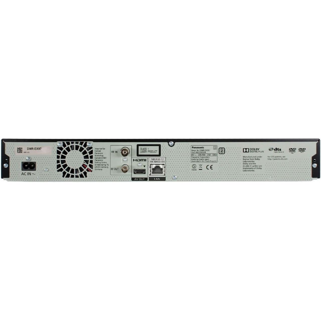 Panasonic DMR-EX97EB-K DVD Recorder | ao.com