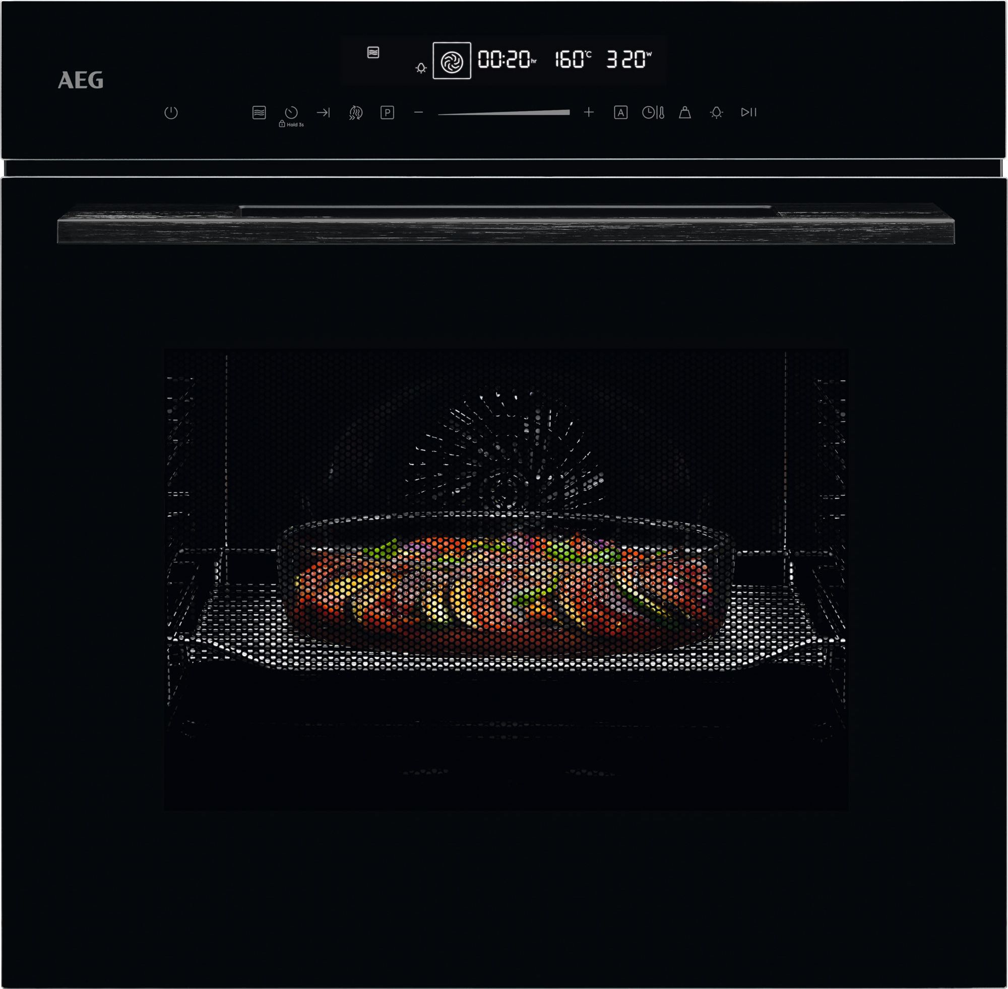 AEG Built In Electric Single Oven - Black - OK8NW00MB