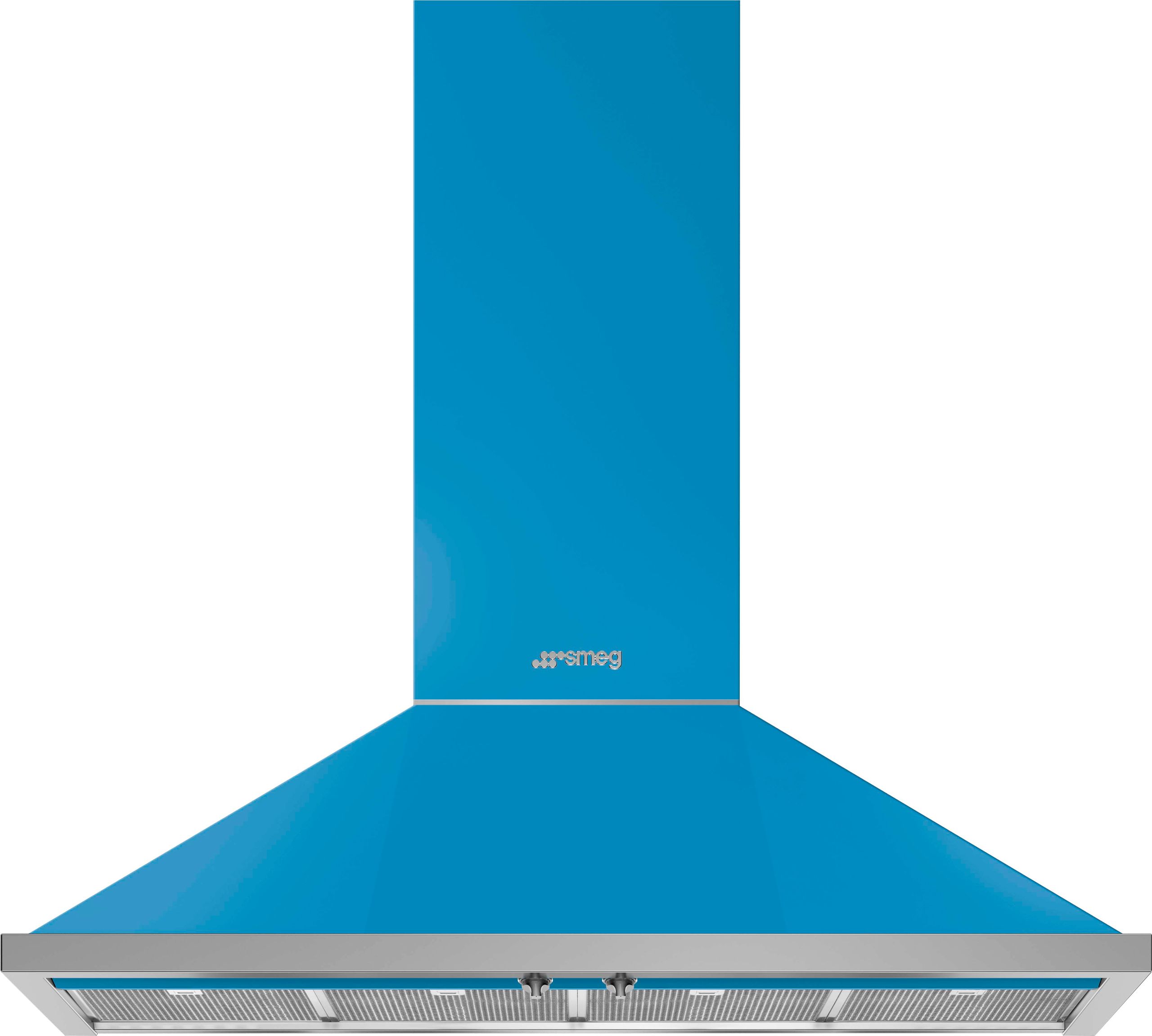 Smeg KPF12T Chimney Cooker Hood - Turquoise - 1195.5 mm