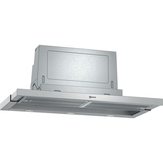 NEFF N70 D49ML54N1B 90 cm Telescopic Cooker Hood - Stainless Steel - B Rated