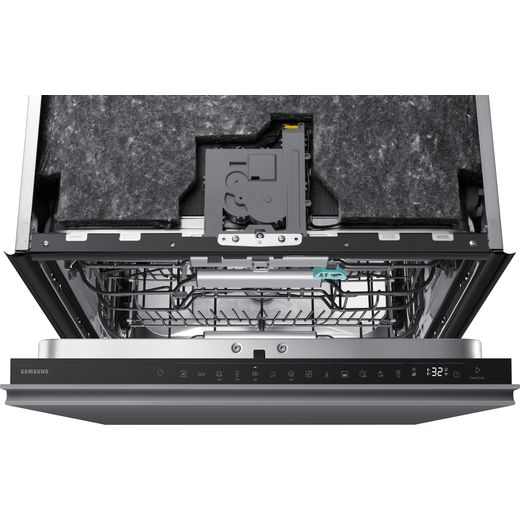 Samsung Series 9 WaterJet Clean™ Integrated Standard Dishwasher - Dark Grey - top view 