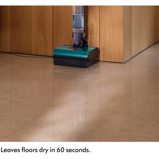 Dyson Clean+Wash Hygiene Wet and Dry Cleaner - Purple/copper - Annotation - Dry n 60 seconds