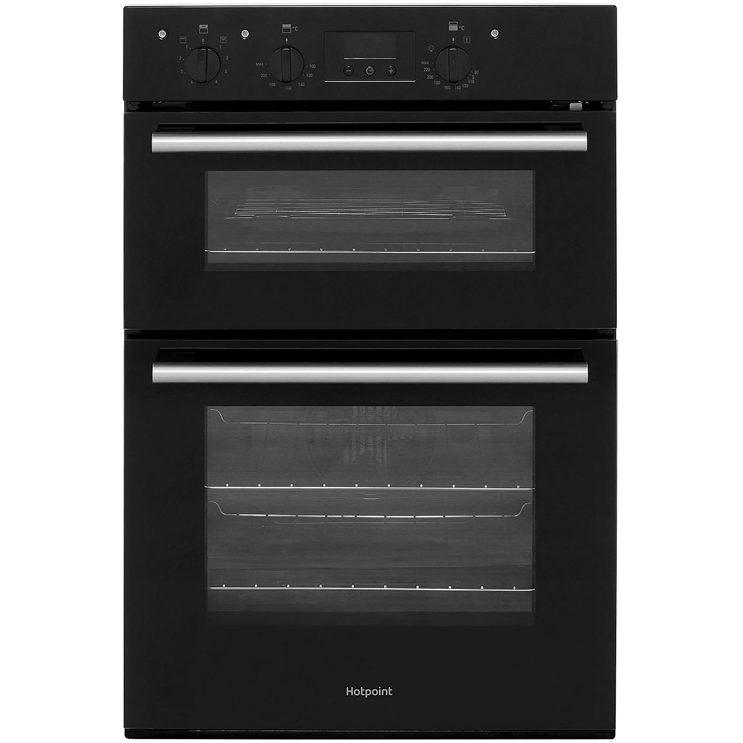 Hotpoint Class 2 DD2540BL Built In Electric Double Oven - Black - A/A Rated, Black