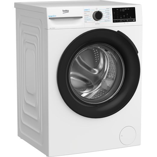 Beko BM3WT4941IW 9kg Washing Machine with 1400 rpm - White - Right perspective