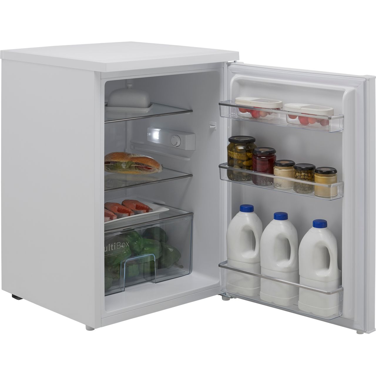 Bosch KTR15NWFAG Serie 2 F Free Standing Larder Fridge 135 Litres White