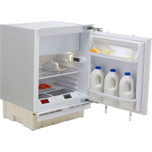 Hotpoint HFA1.UK1 Integrated Under Counter Fridge - Fixed Door Fixing Kit - Steel - F Rated