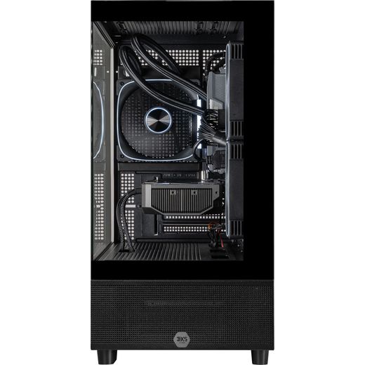 3XS Core Gaming PC - NVIDIA® GeForce RTX™ 5070, Intel® Core™ i5, 1TB SSD - Black - Front shot