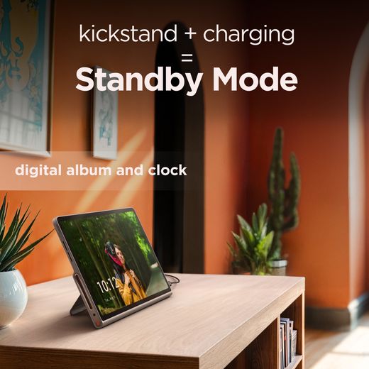 Lenovo Tab P11 Plus 11.5" 128 Tablet - Koala Grey - Annotation - Standby mode