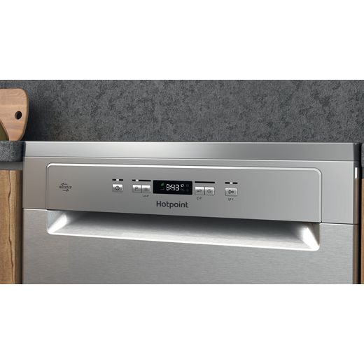 otpoint Standard Dishwasher - Stainless Steel  - control panel shot