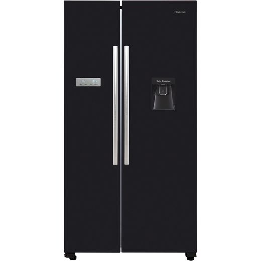 Hisense RS741N4WB11 American Fridge Freezer - Black