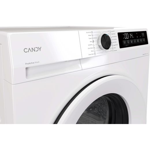 Candy Quick Pro GWD 485S6-80 8Kg / 5Kg Washer Dryer with 1400 rpm - White - Control panel shot 