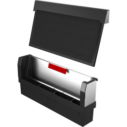 NEFF N90 Cooker Hood - Black - Left filter separate shot