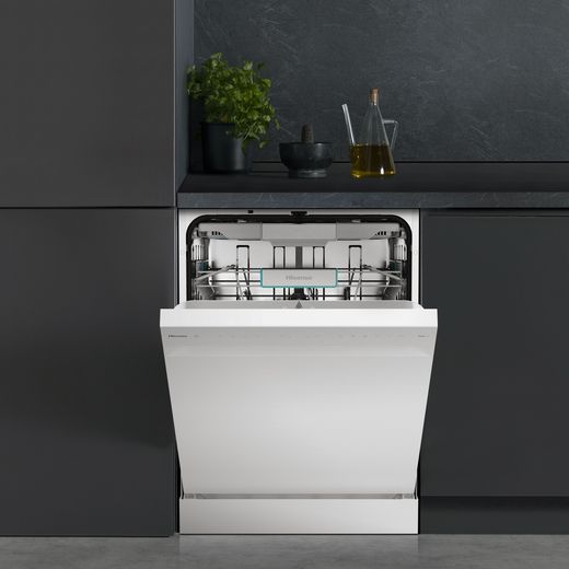 Hisense Standard Dishwasher - White - Dishwasher in kitchen