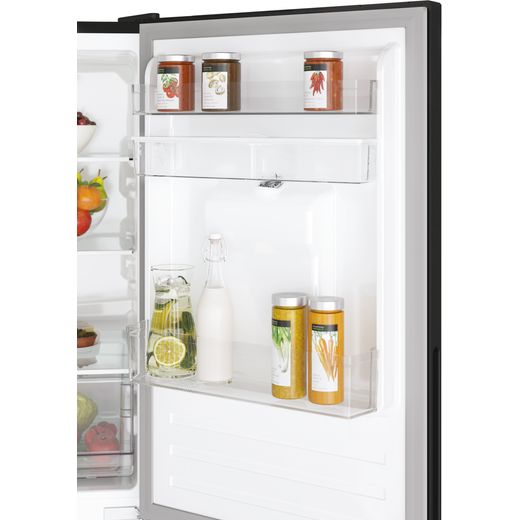 Candy Fridge Freezer - Black - Door shelves