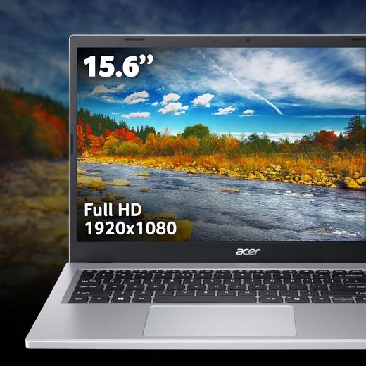 Acer Aspire Go 14 AG14-21P Laptop -, SSD, 8 GB RAM - Silver - Annotation - Display shot 