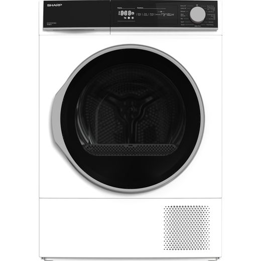 Sharp KD-NHH9S7GW2-EN Heat Pump Tumble Dryer - White - A++ Rated