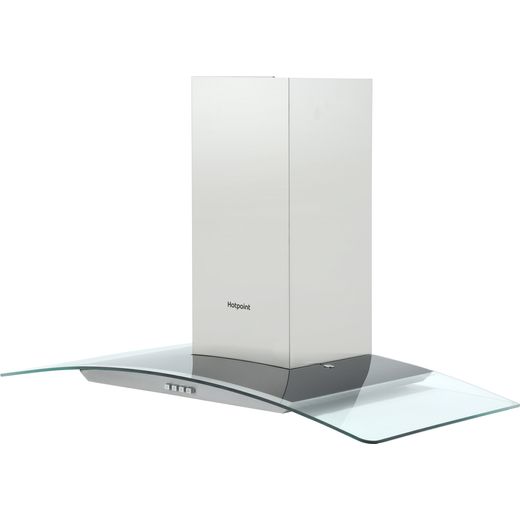 Hotpoint PHGC9.4FLMX 90 cm Chimney Cooker Hood - Stainless Steel
