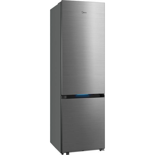 Midea 70/30 Frost Free Fridge Freezer - Black - Right perspective