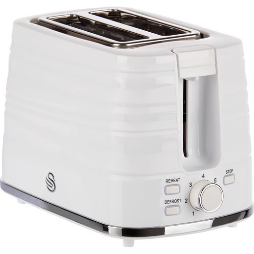 Swan Symphony ST31050WN 2 Slice Toaster - White