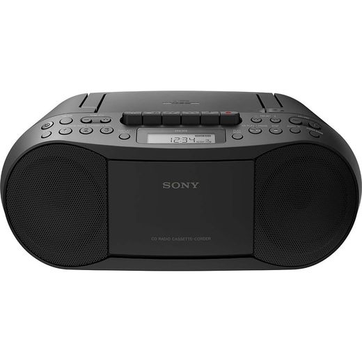 Sony CFDS70B.CEK with FM / AM Tuner - Black