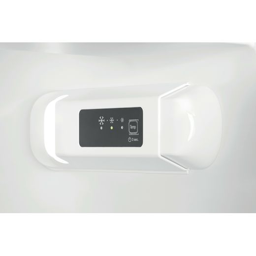 Hotpoint HBUF011.UK Integrated Upright Fridge - White - Control panel