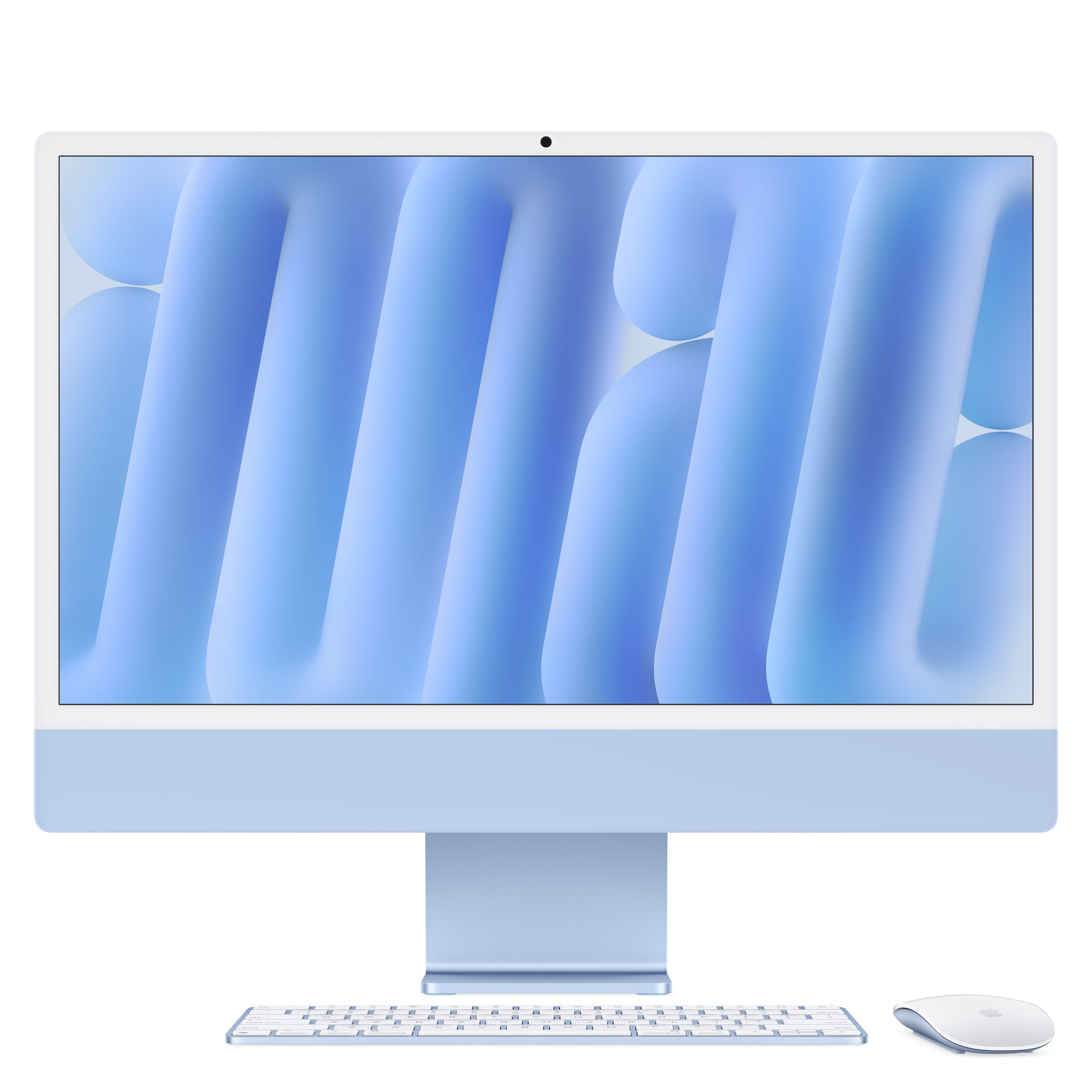 Apple iMac 24", M4, 10-Core GPU, 256GB - [2024] - Blue, Blue