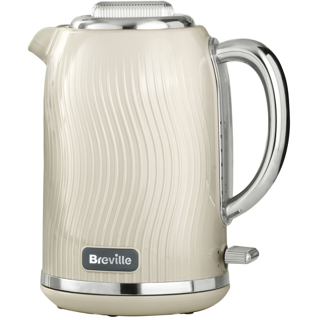 breville flow kettle and toaster cream