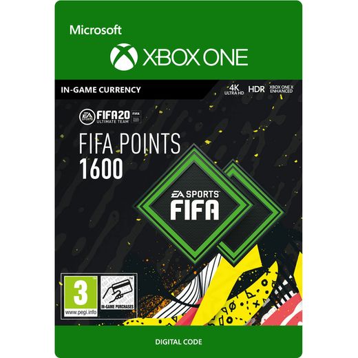 Fifa 20 1600 Points For Xbox One Digital Download