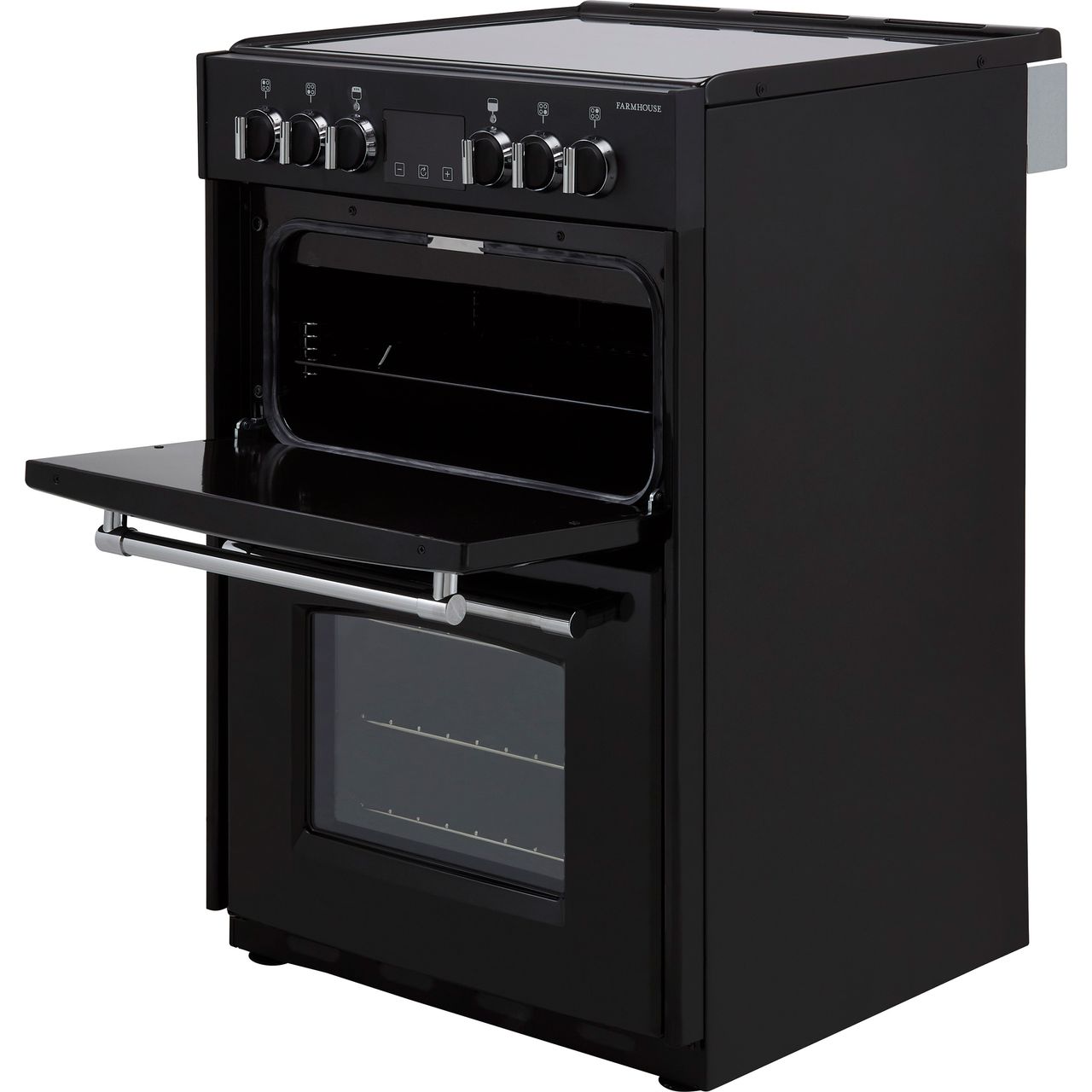 Farmhouse60E, Black, Belling Electric Cooker