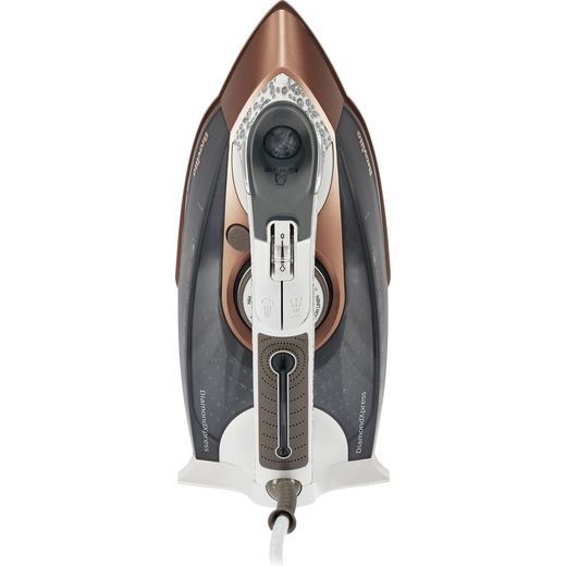 Breville DiamondXpress VIN401 3100 Watt Iron -White / Rose Gold - Top view