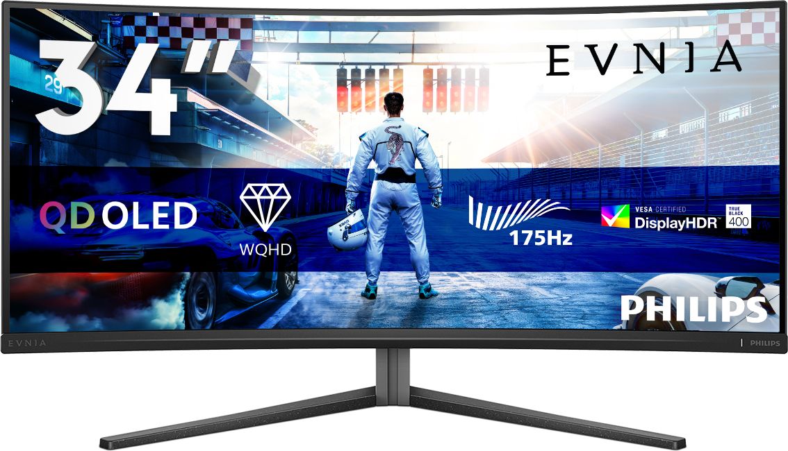 Philips 34M2C6500/00 Gaming Monitor 34" WQHD 175Hz FreeSync Premium Pro Grey